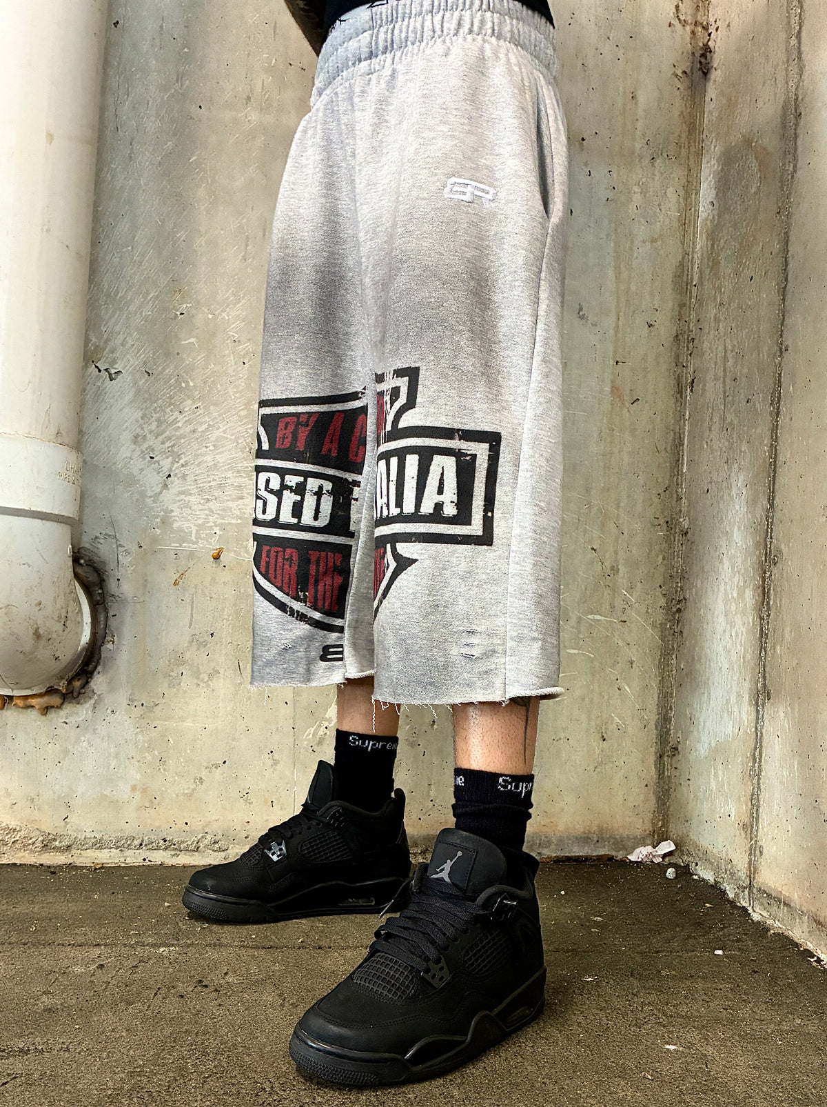 "GHOST RYDER" 3/4 Shorts